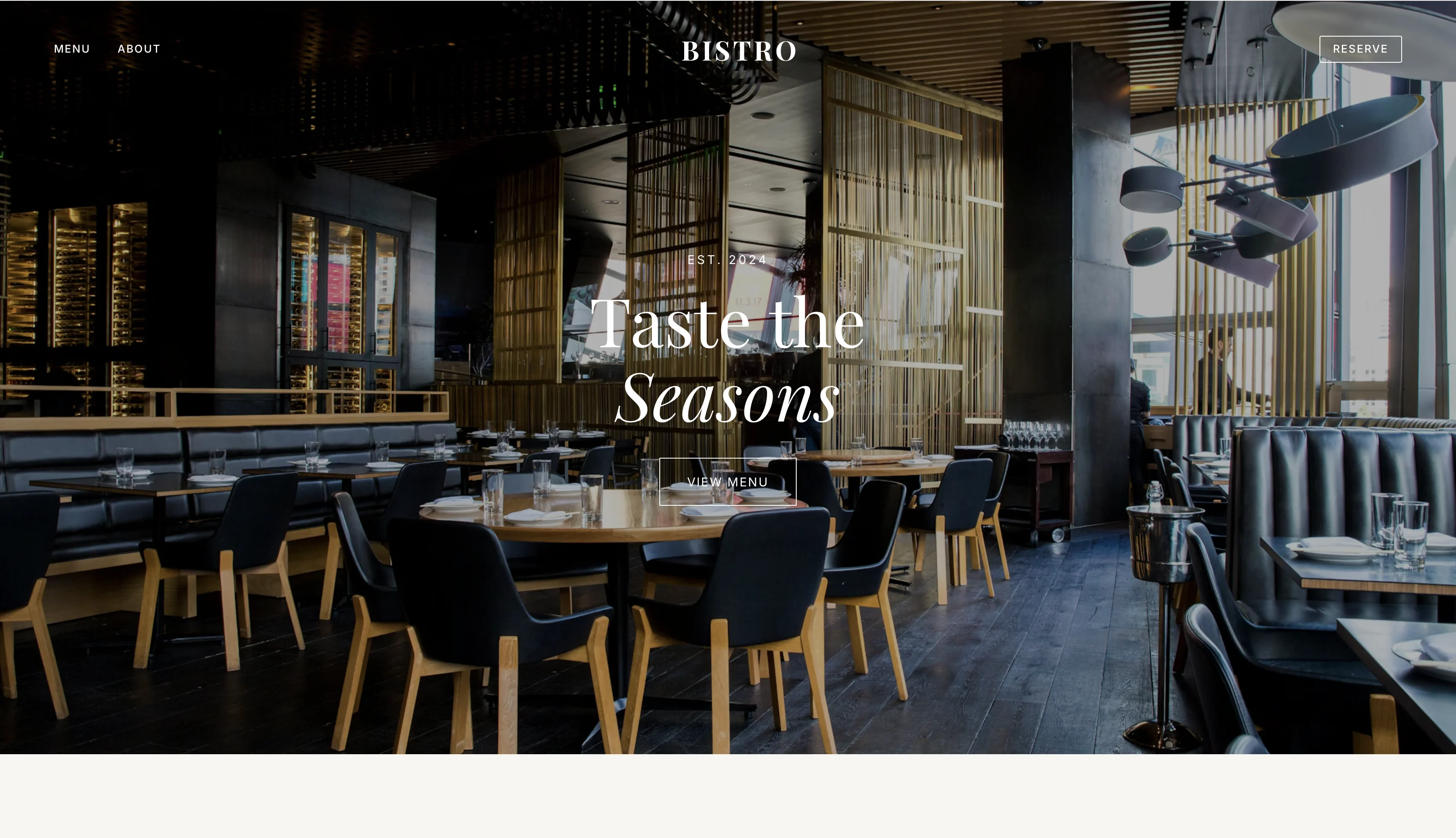 Bistro Template
